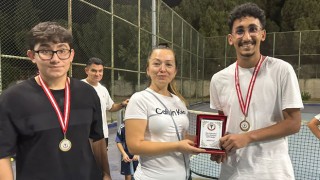 Osmaniye Tabip Odası Tenis Turnuvası Sona Erdi