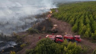 Osmaniyede çıkan orman yangını söndürüldü