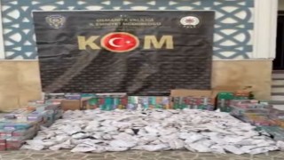 Osmaniye’de Emniyet Ekiplerinden Kaçak Tütün Operasyonu