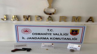 Osmaniye’de Jandarma Operasyonları: Silah ve Uyuşturucu Ele Geçirildi