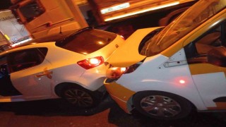 Osmaniyede tünelde zincirleme kaza: 2 yaralı