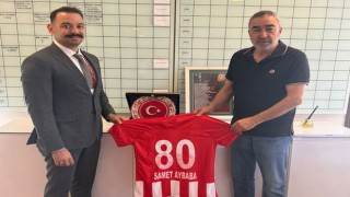 Osmaniyespor FK Başkanı Kobaner’den Samet Aybaba’ya Ziyaret