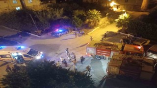 Otelde çıkan yangında dumandan etkilenen 11 kişi hastaneye kaldırıldı