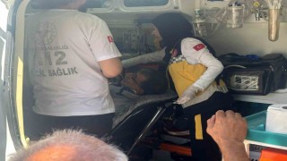 Otomobil ile kamyon çarpıştı: 1 yaralı