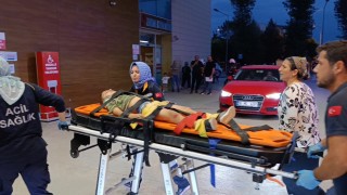 Otomobilin çarptığı bisikletli çocuk ağır yaralandı