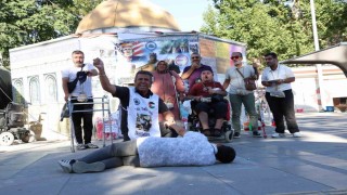 Özel bireylerden Gazze için anlamlı etkinlik