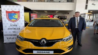 Özel üretim sıfır ticari taksi ilk kez İzmirde trafiğe çıkacak