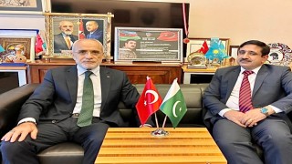 Pakistan Ankara Büyükelçiliğinden Cumhurbaşkanı Başdanışmanı Topçuya ziyaret