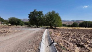 Paluda sulama suyu tesisi tamamlandı