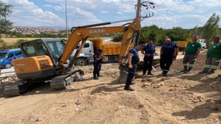 Park düzenlemesinde Apollonun oğlu asker yazan antik stela bulundu