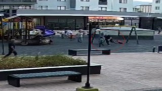 Parkta oynayan çocukları yerden yere vuran şahıs serbest kaldı