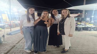 Pazaryerinde kurulan panayırın ilk günü ziyaretçi akınına uğradı