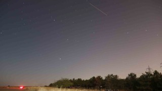 Perseid meteor yağmuru Eskişehirde görsel şölen oluşturdu