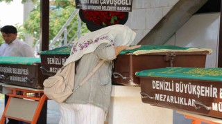 Polis eşi tarafından uykuda öldürülen anne ve 2 çocuğu son yolculuğuna uğurlandı
