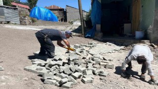 Posofta yol yapım çalışmaları sürüyor