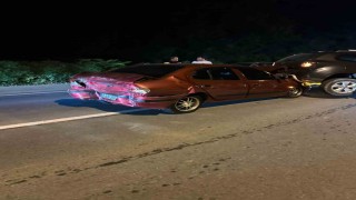 Rizede zincirleme kaza: 5 yaralı