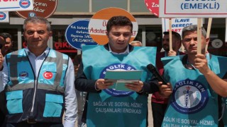 Sağlık-Sen Şırnak Şubesi, zam teklifi bekliyor