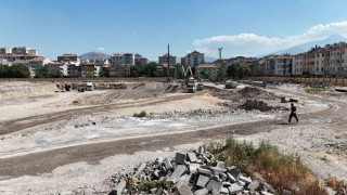 Sahabiye Kentsel Dönüşüm Projesinde zemin güçlendirme çalışmaları sürüyor