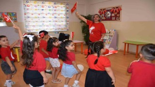 Şahinbeyli minikler 30 Ağustos Zafer Bayramını kutladı