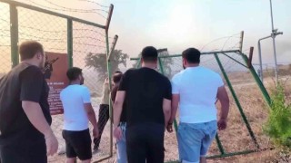 Sakaryada ağaçlık alanda çıkan yangın askeriyenin mühimmat alanına sıçradı