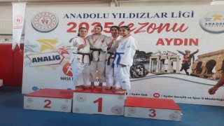 Salihlili judocu Zeynep Sağır, Türkiye üçüncüsü oldu