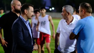 Samet Aybaba'dan Osmaniyespor FK'ya Moral Ziyareti