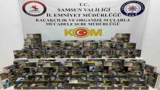 Samsunda 41 bin 400 adet makaron ele geçirildi