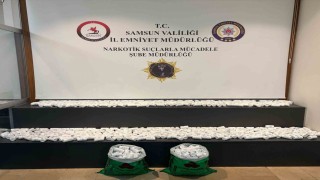 Samsunda çuvallar içinde 45 bin adet uyuşturucu hap ele geçirildi: 1 gözaltı