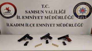 Samsunda düğünde tabancayla ateş açan 2 kişi yakalandı