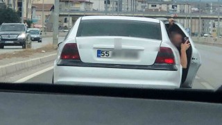 Samsunda trafikte tehlikeli davranışlar cezasız kalmadı