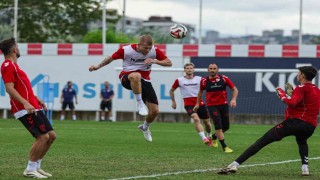 Samsunspor, Panathinaikos maçı hazırlıklarını sürdürdü