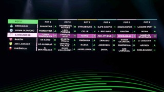 Samsunsporun UEFA Konferans Ligindeki rakipleri belli oldu