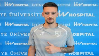 Samsunsporun yeni transferi Sousa, sağlık kontrolünden geçti