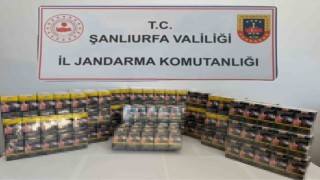 Şanlıurfada 2 bin paket kaçak sigara ele geçirildi