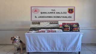 Şanlıurfada gümrük kaçağı malzemeler ele geçirildi