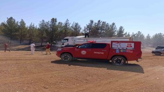 Şanlıurfada orman yangını