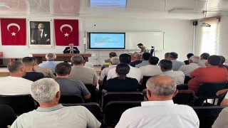 Sarıgölde muhtarlarla orman yangınları toplantısı yapıldı