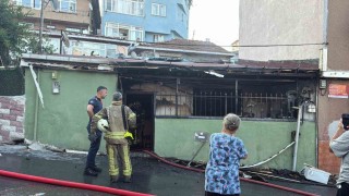 Sarıyerde gecekondu yangını: 2 ağır yaralı