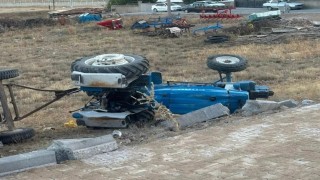 Şefaatlide traktör kazasında karı koca hayatını kaybetti