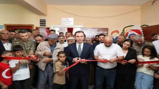 Şehit Yeşildemirin adına köyünde kütüphane açıldı