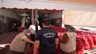 Şehitkamilden salça denetimi