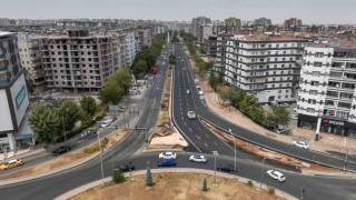 Selahaddin Eyyubi Bulvarının bir kısmı asfaltlanarak hizmete açıldı