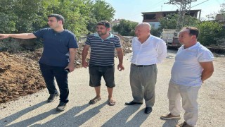 Selçik Köyünün içme suyu hattı yenileniyor