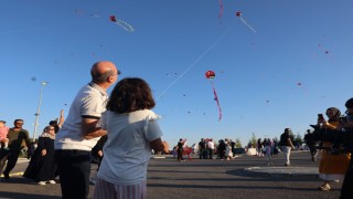 Selçuklu semaları uçurtmalarla şenlendi