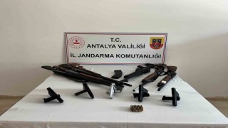 Serikte kaçak silah operasyonu