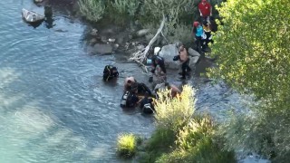 Serinlemek için çaya giren genç boğuldu