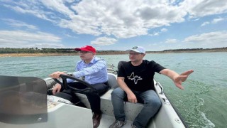 Sevişler Barajında inceleme, Maden Şehitliğinde dua