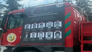 Seyitgazide yangın şehitleri dualarla anıldı