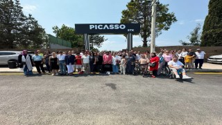 SGM hobi atölyesi öğrencileri ve ailelerinden renkli buluşma