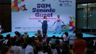 SGMde yaz kursları unutulmaz bir programla sona erdi